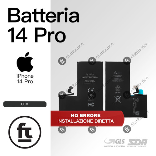Apple batteria iphone pro - apple, 14