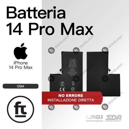 Apple batteria iphone pro - apple, 14