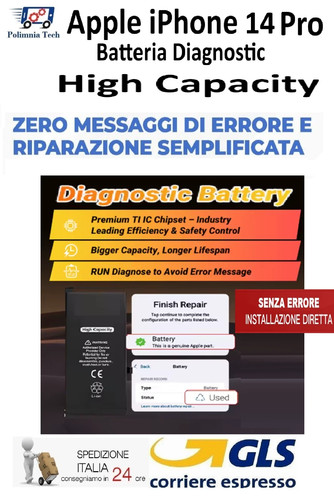 Apple iphone pro batteria - apple,